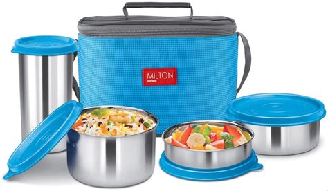 lunch box stainless steel milton|milton lunch box for school.